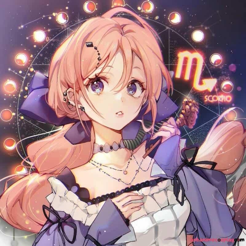 hình ảnh cung bọ cạp nữ anime